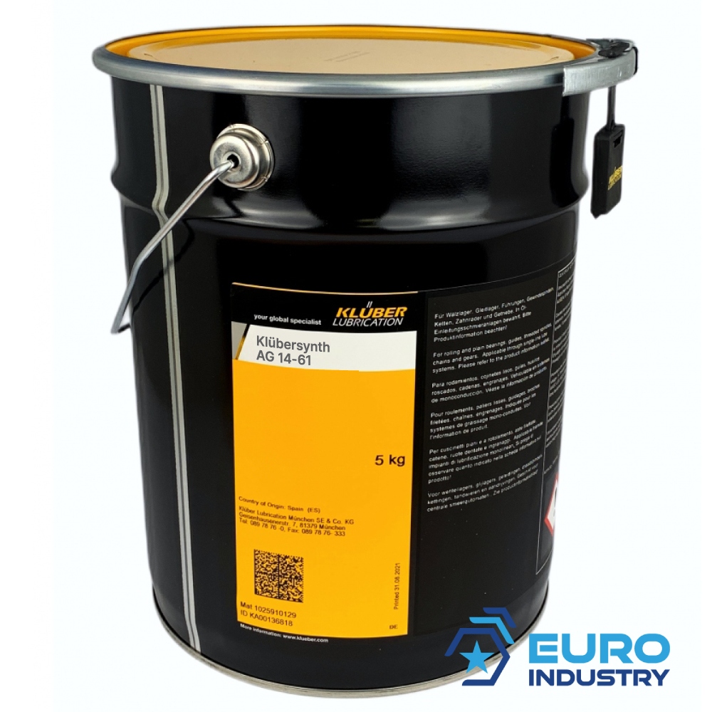 pics/Kluber/Copyright EIS/bucket small/klubersynth-ag-14-61-special-lubricant-for-open-drives-5-kg-bucket-02.jpg